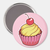 Cupcake Magneet (Voorkant / Achterkant)