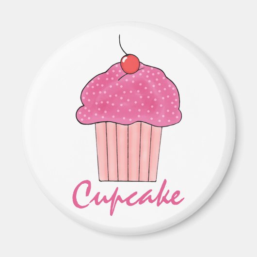 Cupcake Magneet (Voorkant)