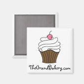 Cupcake Magnet (Voorkant / Achterkant)
