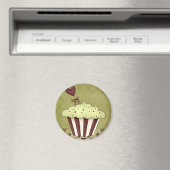 Cupcake Magnet (Insitu (Vaatwasser))