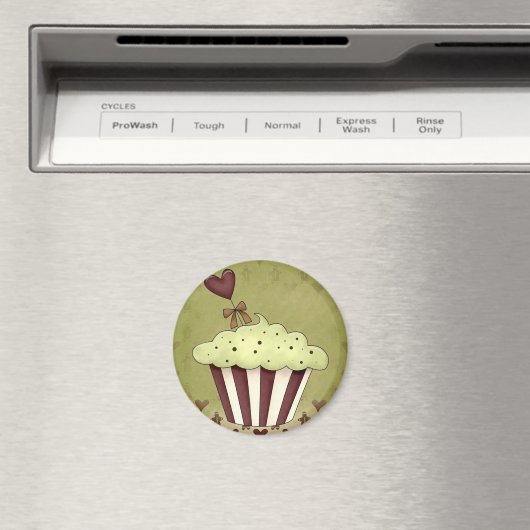 Cupcake Magnet (Insitu (Vaatwasser))