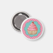 Cupcake Magnet (Voorkant / Achterkant)