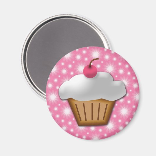 Cupcake Magnet (Voorkant / Achterkant)