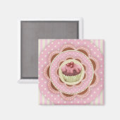 Cupcake Magnet (Voorkant / Achterkant)