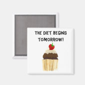 Cupcake Magnet (Voorkant / Achterkant)