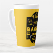 Cupcake Master Baker Latte Mok (Linkerhoek)