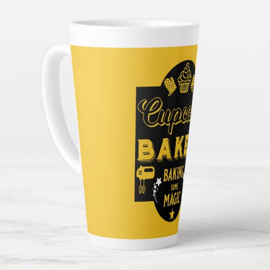 Cupcake Master Baker Latte Mok (Linkerhoek)