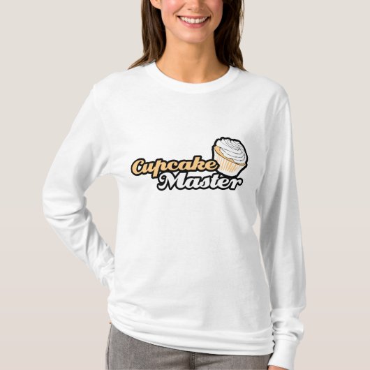 cupcake-meester t-shirt (Voorkant)