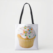 Cupcake met Sprinkles Huge populair Tote Bag (Voorkant)