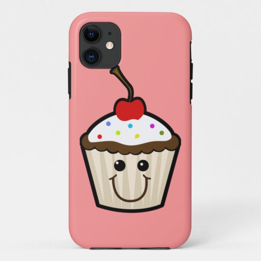 Cupcake met sproinkles Case-Mate iPhone case (Achterkant)