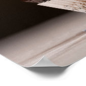 Cupcake met verjaardagskaarsen poster (Hoek)