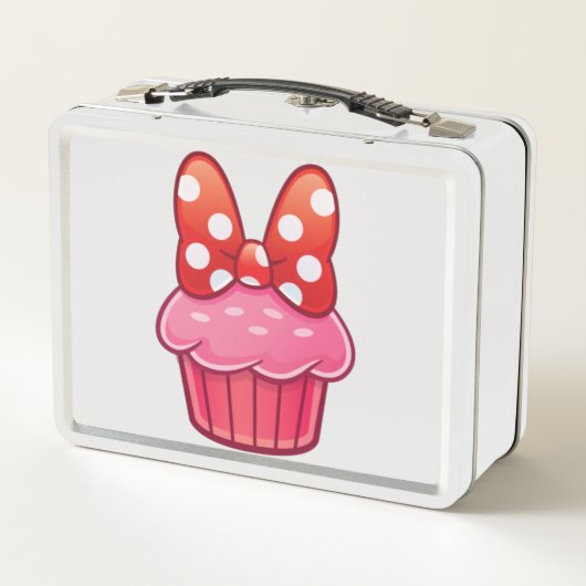 Cupcake Metal Lunch Box (Achterkant)