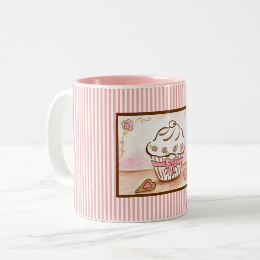 Cupcake Mok (Voorkant links)