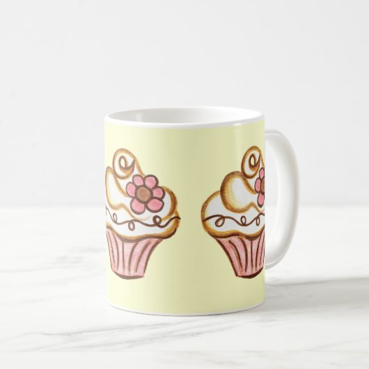 Cupcake-Mok Koffiemok (Voorkant rechts)