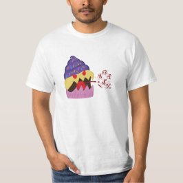 Cupcake Monster Mannen T-Shirt
