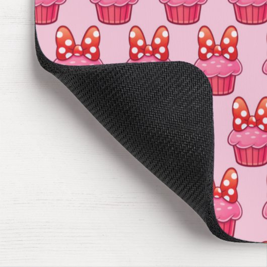 Cupcake Mouse Pad Muismat (Hoek)