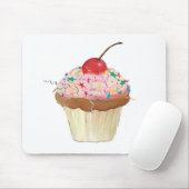 Cupcake mousepad muismat (Met muis)