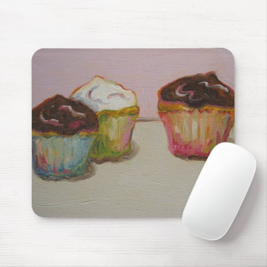 Cupcake Mousepad Muismat (Met muis)