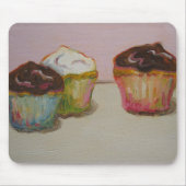 Cupcake Mousepad Muismat (Voorkant)