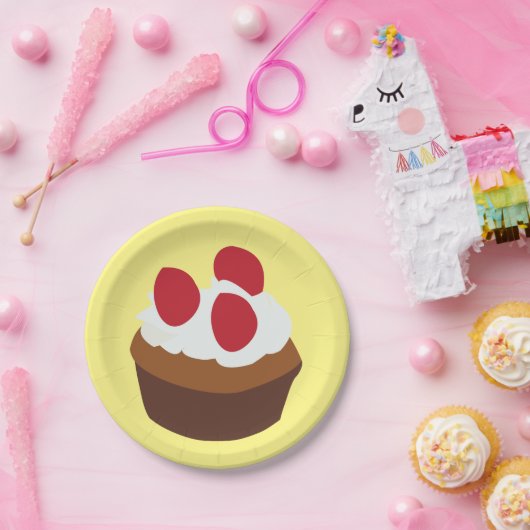 Cupcake muffin cupcake papieren bordje (Feest)