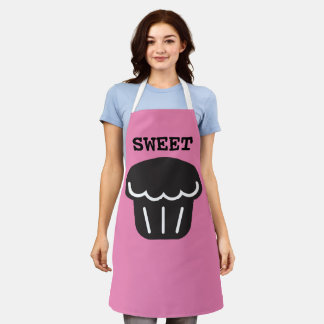 CUPCAKE MUFFIN KITCHEN PINK SCHORT