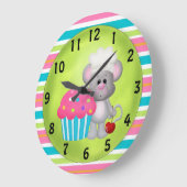 Cupcake-muis Grote Klok (Hoek)