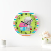 Cupcake-muis Grote Klok (Huis)