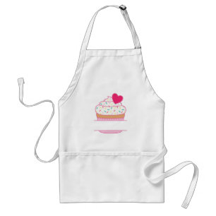Cupcake Name Drop Standaard Schort