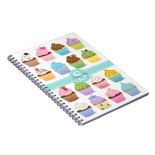 Cupcake Note Book Persoonlijk Notitieboek (Rechterzijde)