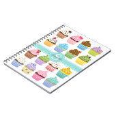 Cupcake Note Book Persoonlijk Notitieboek (Linkerzijde)