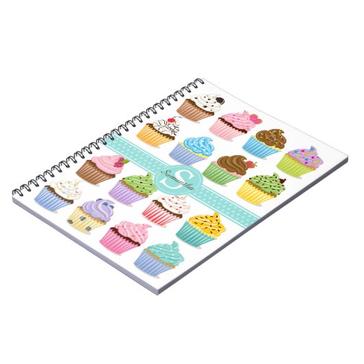 Cupcake Note Book Persoonlijk Notitieboek (Linkerzijde)
