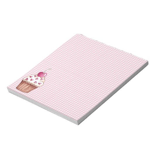 Cupcake Notitieblok (Linkerzijde)