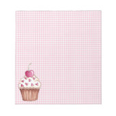 Cupcake Notitieblok (Voorkant)