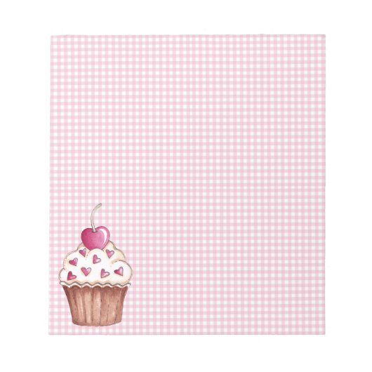 Cupcake Notitieblok (Voorkant)