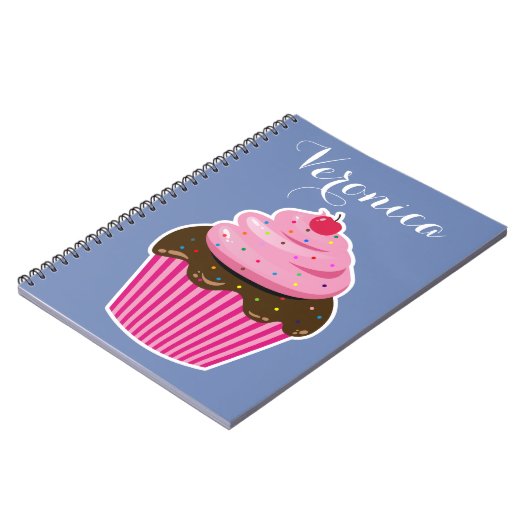 Cupcake Notitieboek (Linkerzijde)