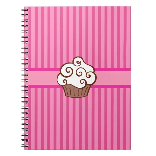 Cupcake-Notitieboek Notitieboek (Voorkant)