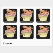 Cupcake octopus Stickers (Vel)