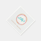 Cupcake of koekjesdecorateur servet (Hoek)