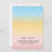 Cupcake of Stud Muffin Gender Reopenbaarmakingsfee Kaart (Achterkant)