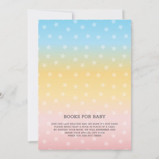 Cupcake of Stud Muffin Gender Reopenbaarmakingsfee Kaart (Achterkant)