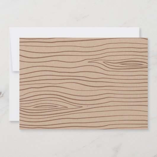 Cupcake op stand bruids douche uitnodiging (Achterkant)