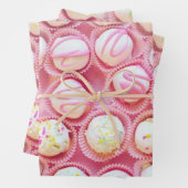 Cupcake-opdrachten Inpakpapier Vel (In situ)