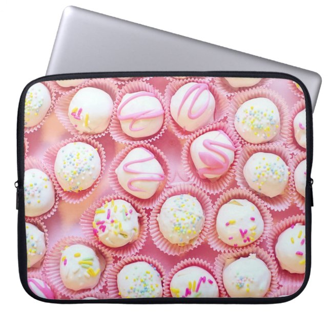 Cupcake-opdrachten Laptop Sleeve (Voorkant)
