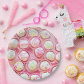 Cupcake-opdrachten Papieren Bordje (Feest)