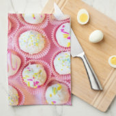 Cupcake-opdrachten Theedoek (Quarter Fold)