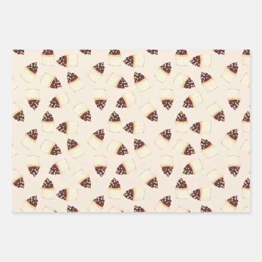 Cupcake-opvulpapier Inpakpapier Vel (Voorkant 3)