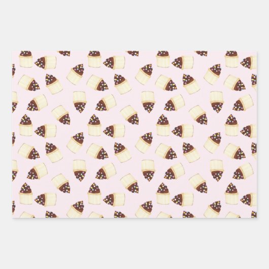 Cupcake-opvulpapier Inpakpapier Vel (Voorkant 2)