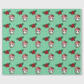 Cupcake-opvulpapier voor de schedel cadeaupapier (Vlak)