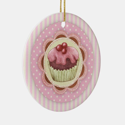 Cupcake Ornament (Rechts)