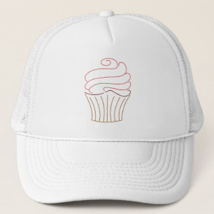 Cupcake-overzicht Trucker Pet